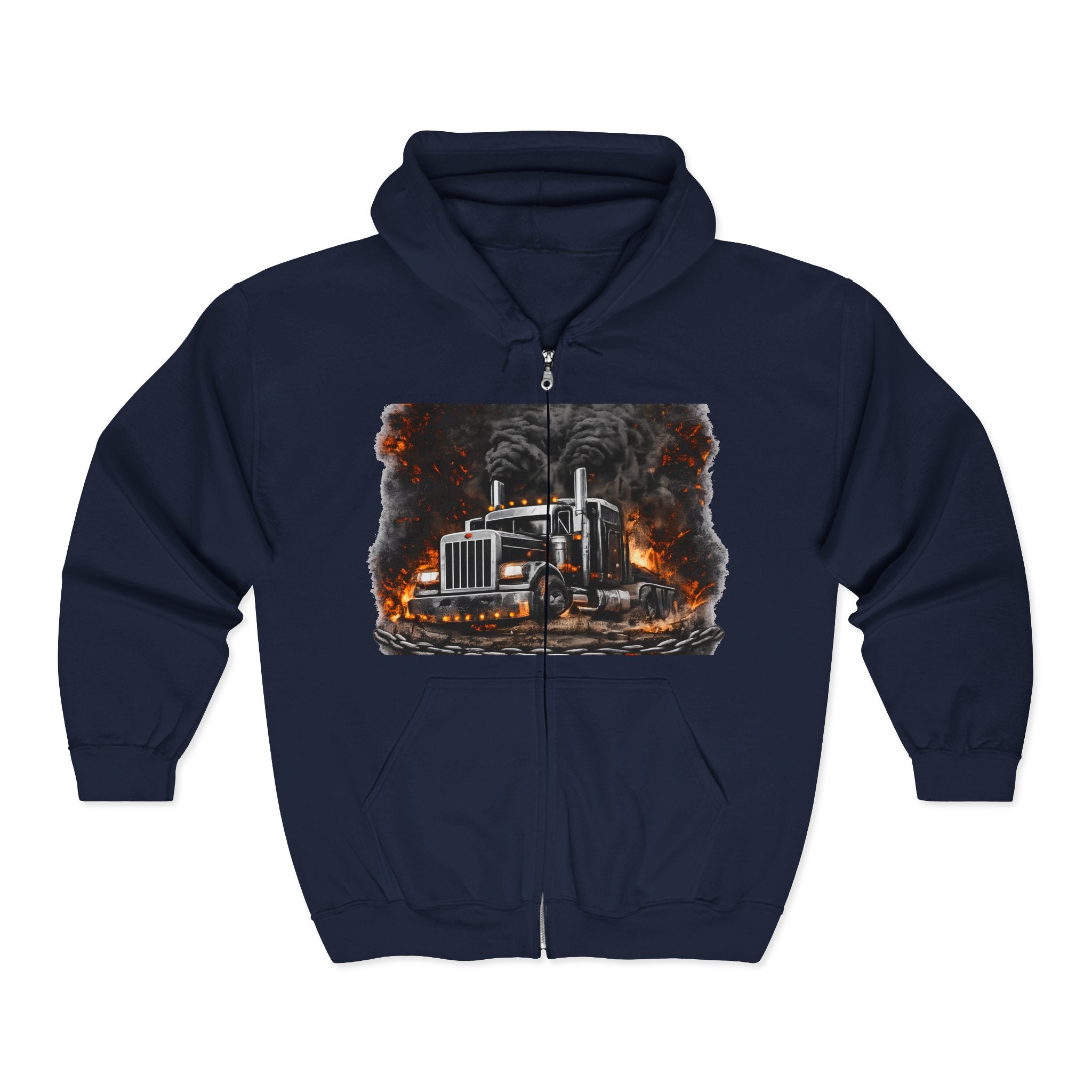 Unisex Heavy Blend™ Full Zip Hooded Sweatshirt