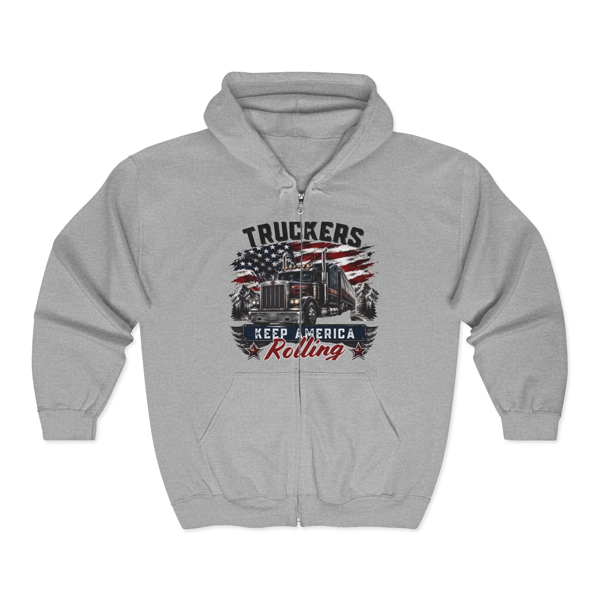 Unisex Heavy Blend™ Full Zip Hooded Sweatshirt