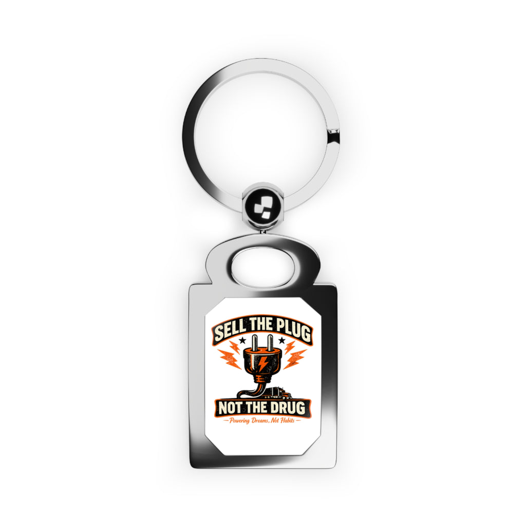 Rectangle Photo Keyring