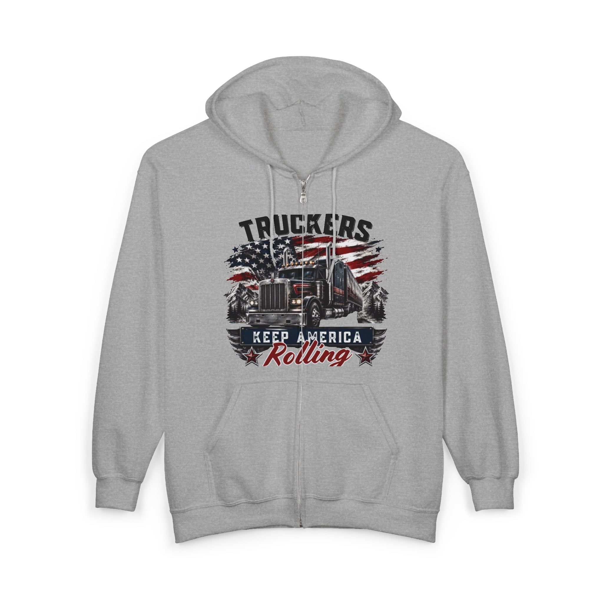 Unisex Heavy Blend™ Full Zip Hooded Sweatshirt
