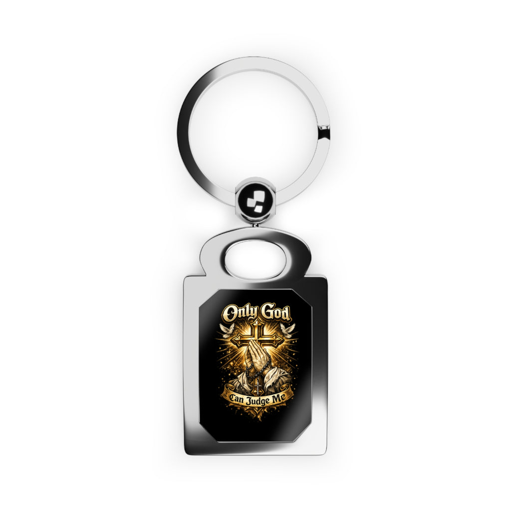 Rectangle Photo Keyring