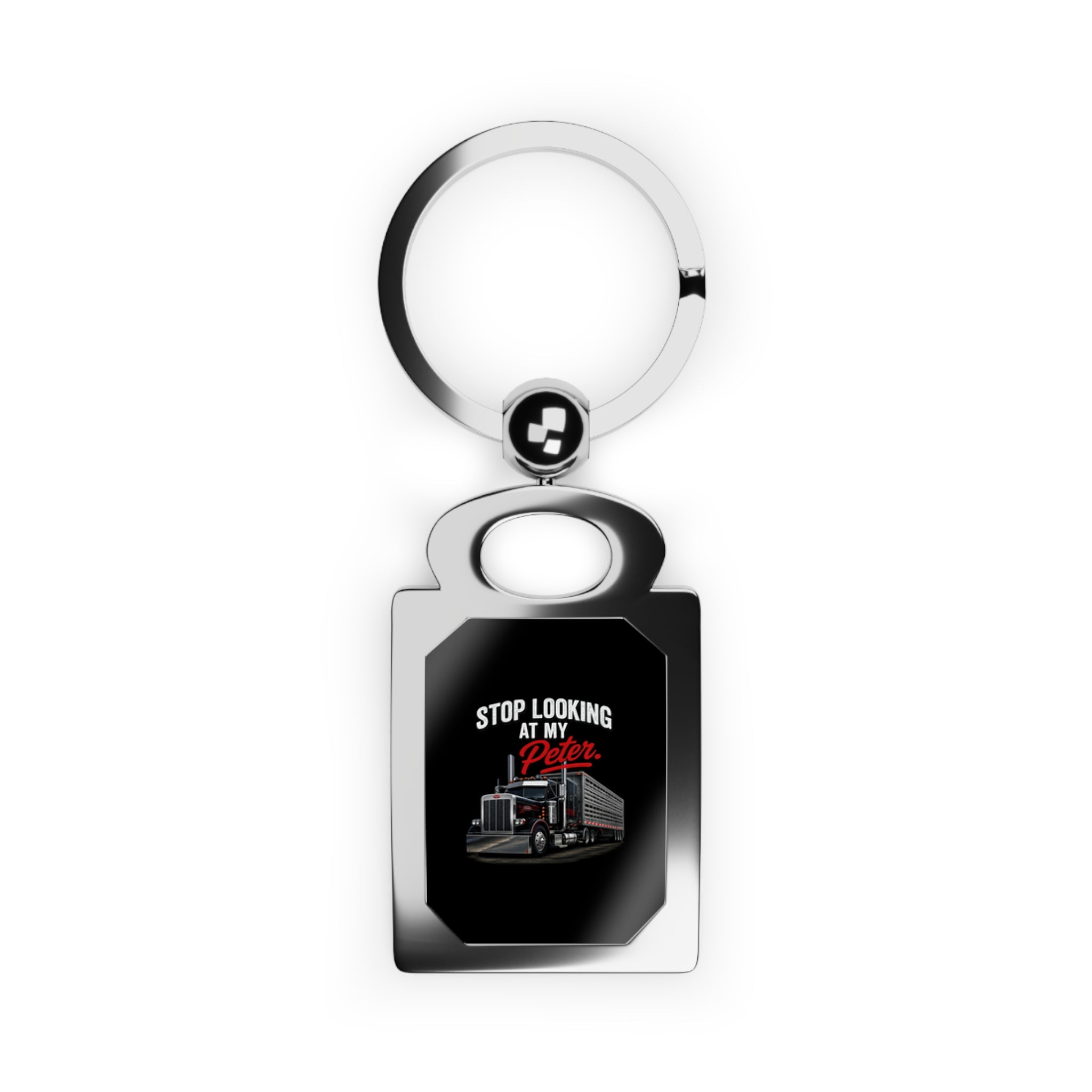 Rectangle Photo Keyring
