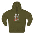 Three-Panel Fleece Hoodie