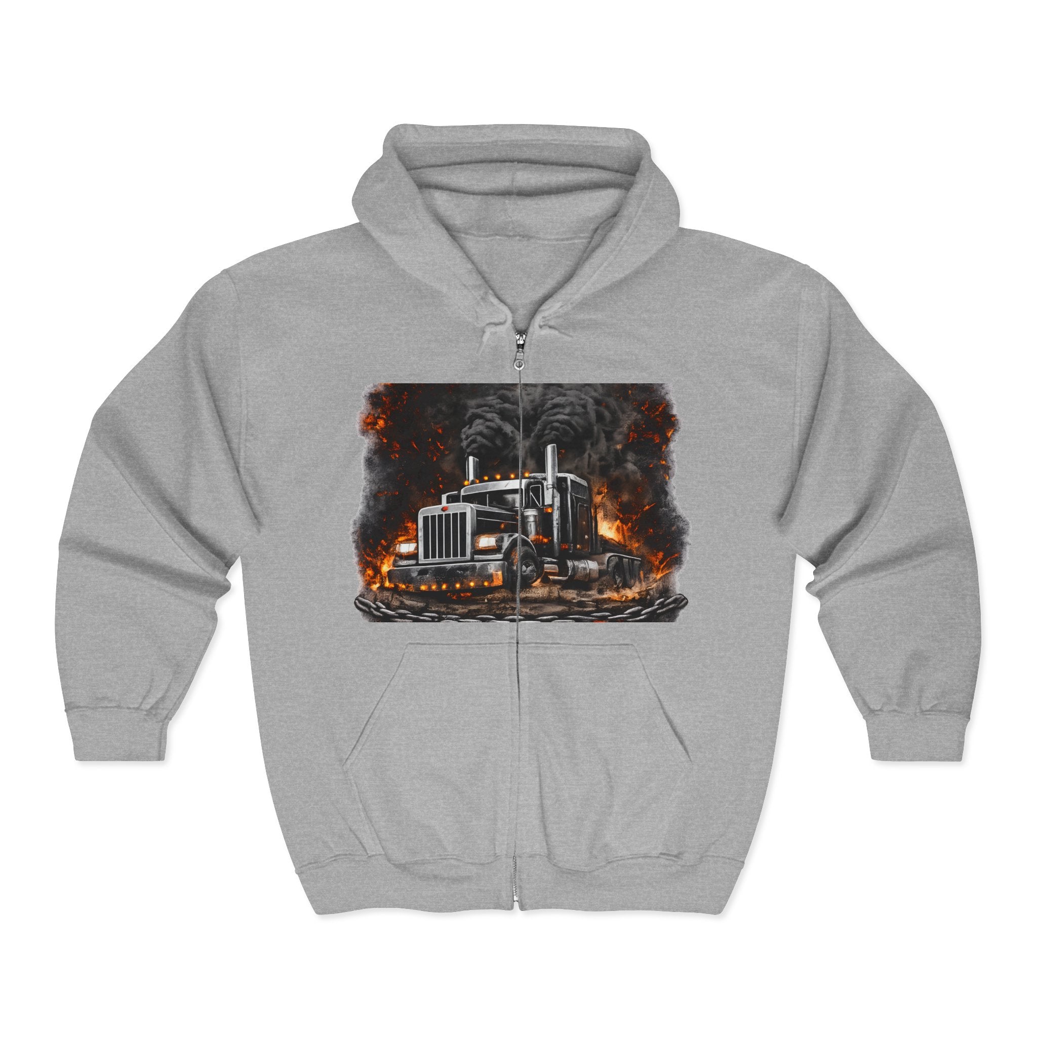 Unisex Heavy Blend™ Full Zip Hooded Sweatshirt