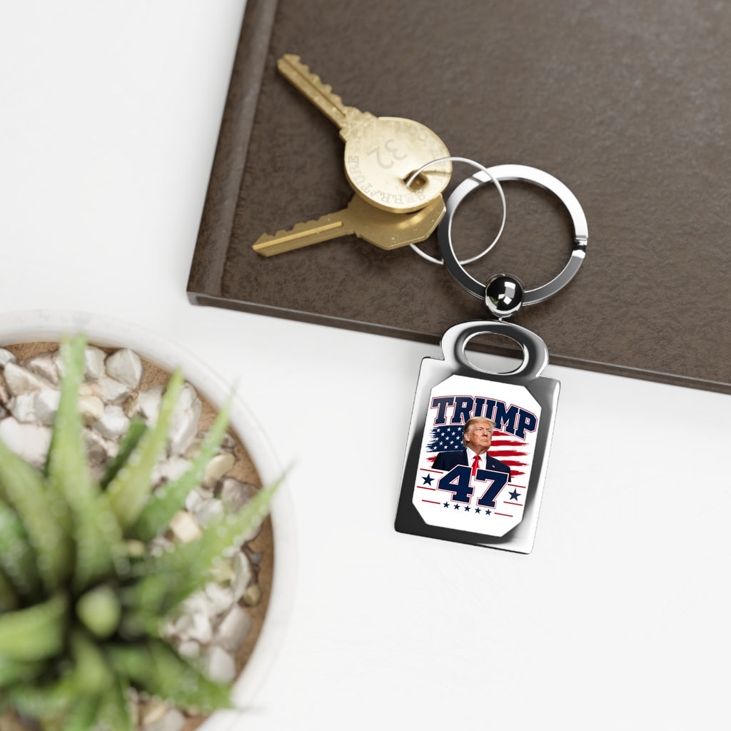 Rectangle Photo Keyring