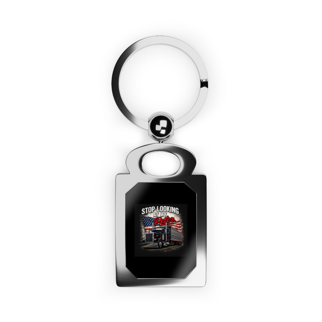 Rectangle Photo Keyring