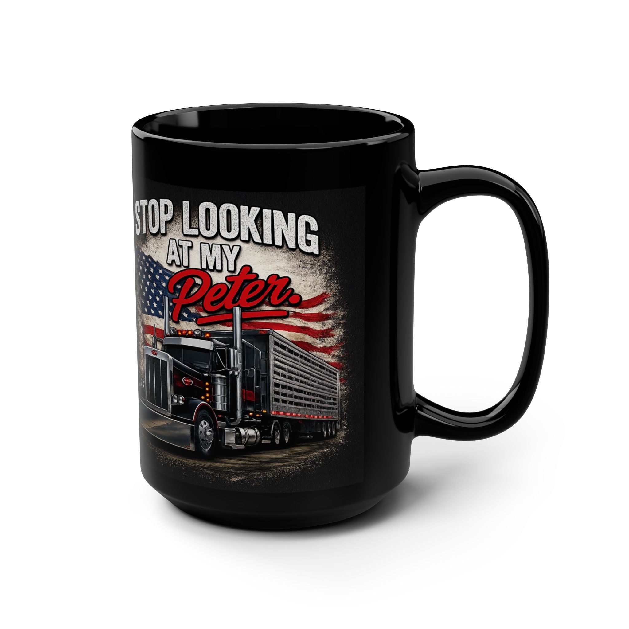 Black Mug, 15oz