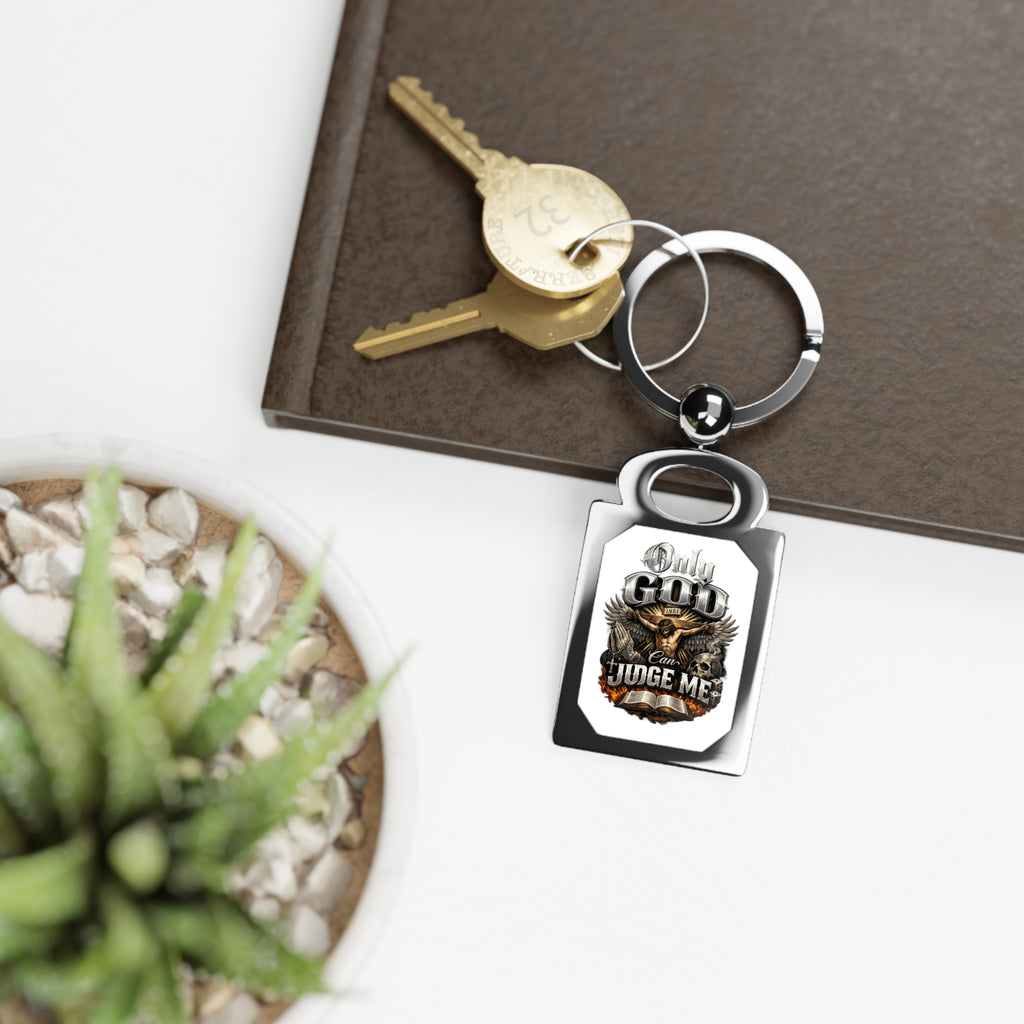 Rectangle Photo Keyring