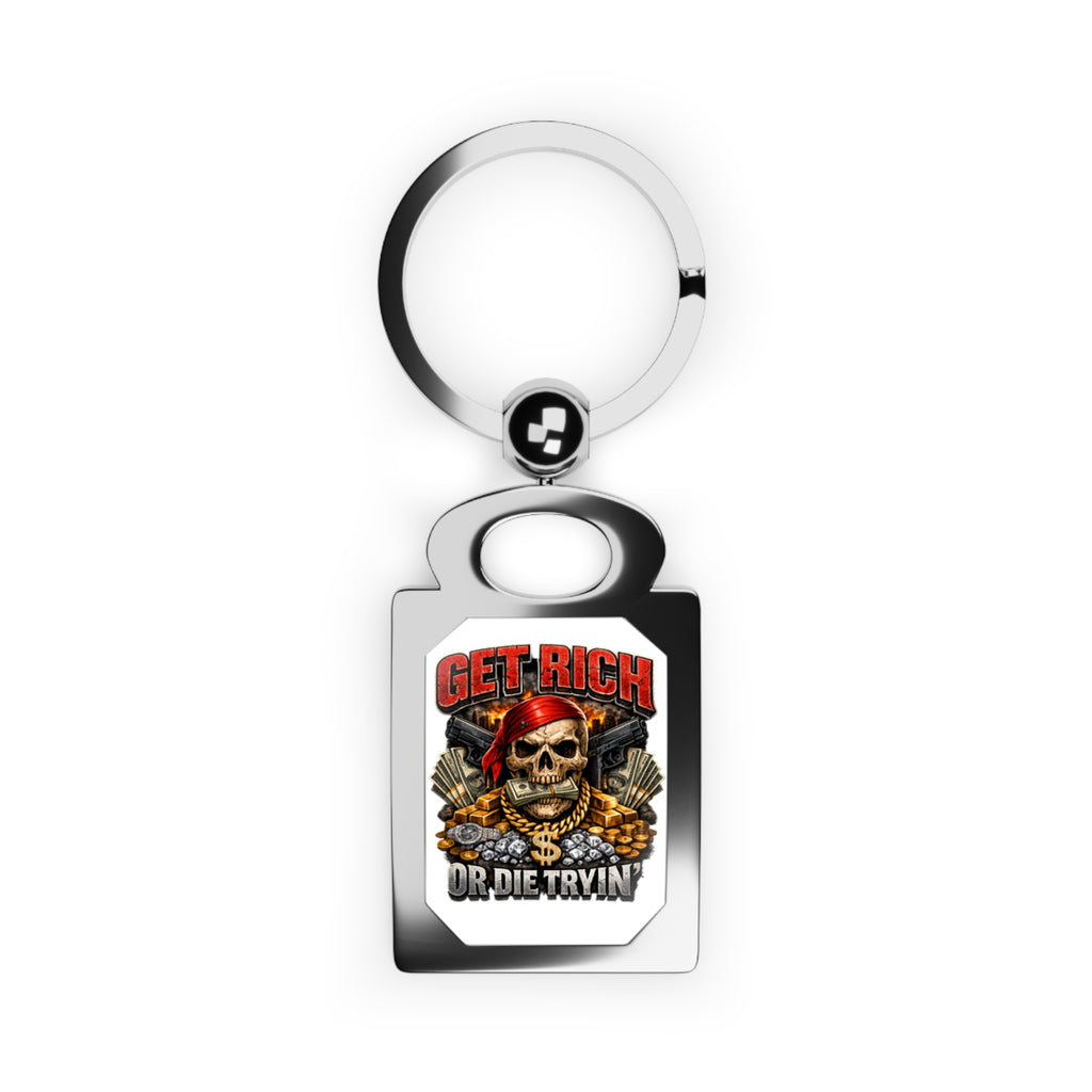 Rectangle Photo Keyring