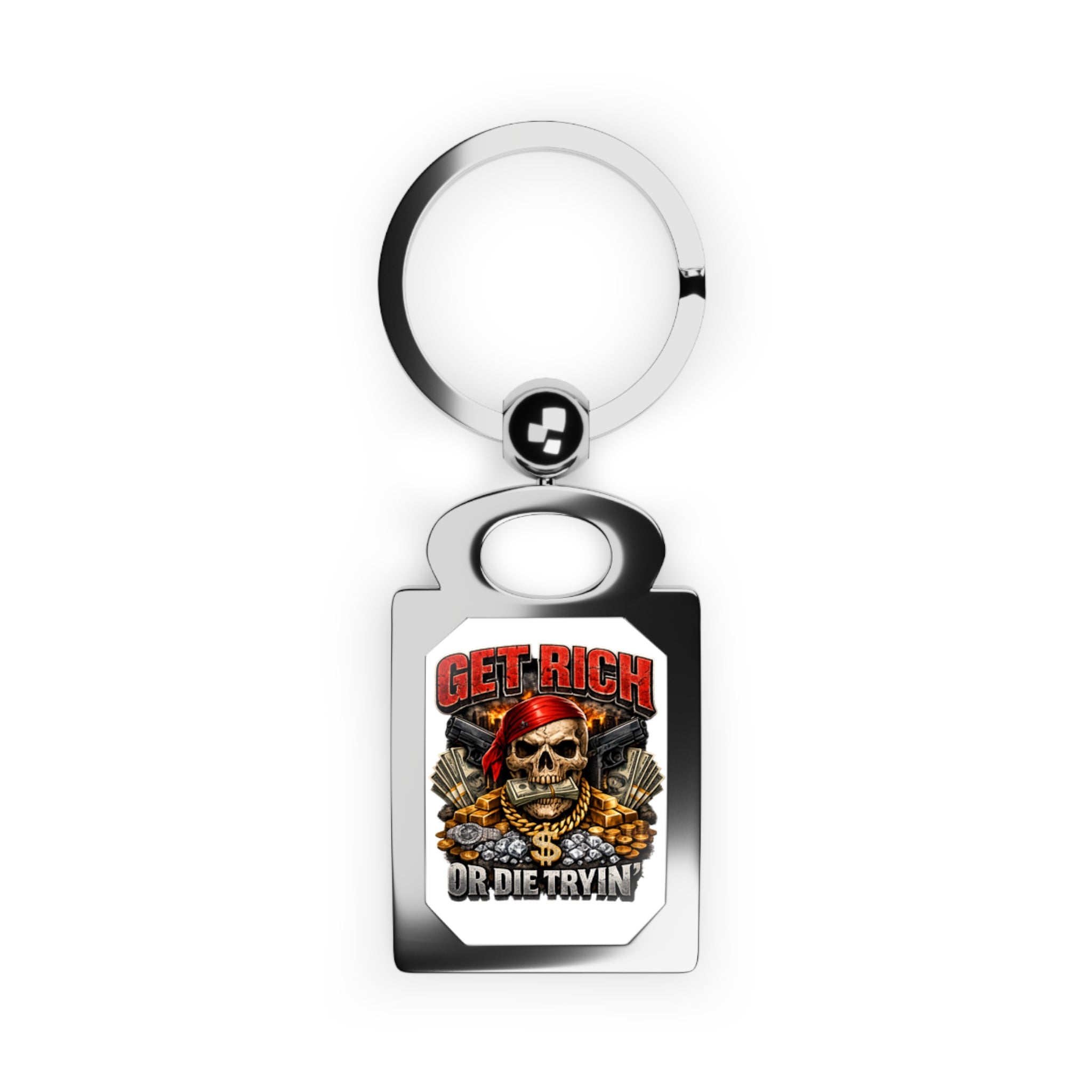 Rectangle Photo Keyring