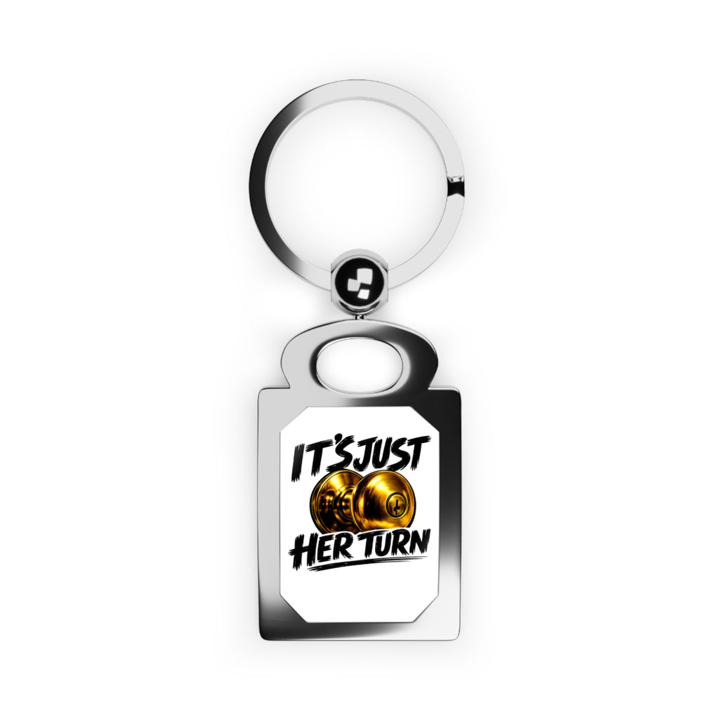 Rectangle Photo Keyring
